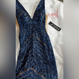 Navy blue Jovani 59762